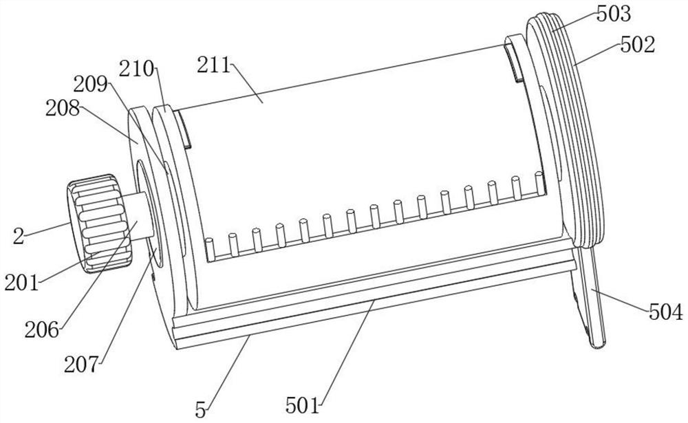 Sludge reduction and drying treatment device and use method thereof