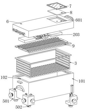 A multi-functional logistics box with comprehensive moisture-proof and stable reinforcement