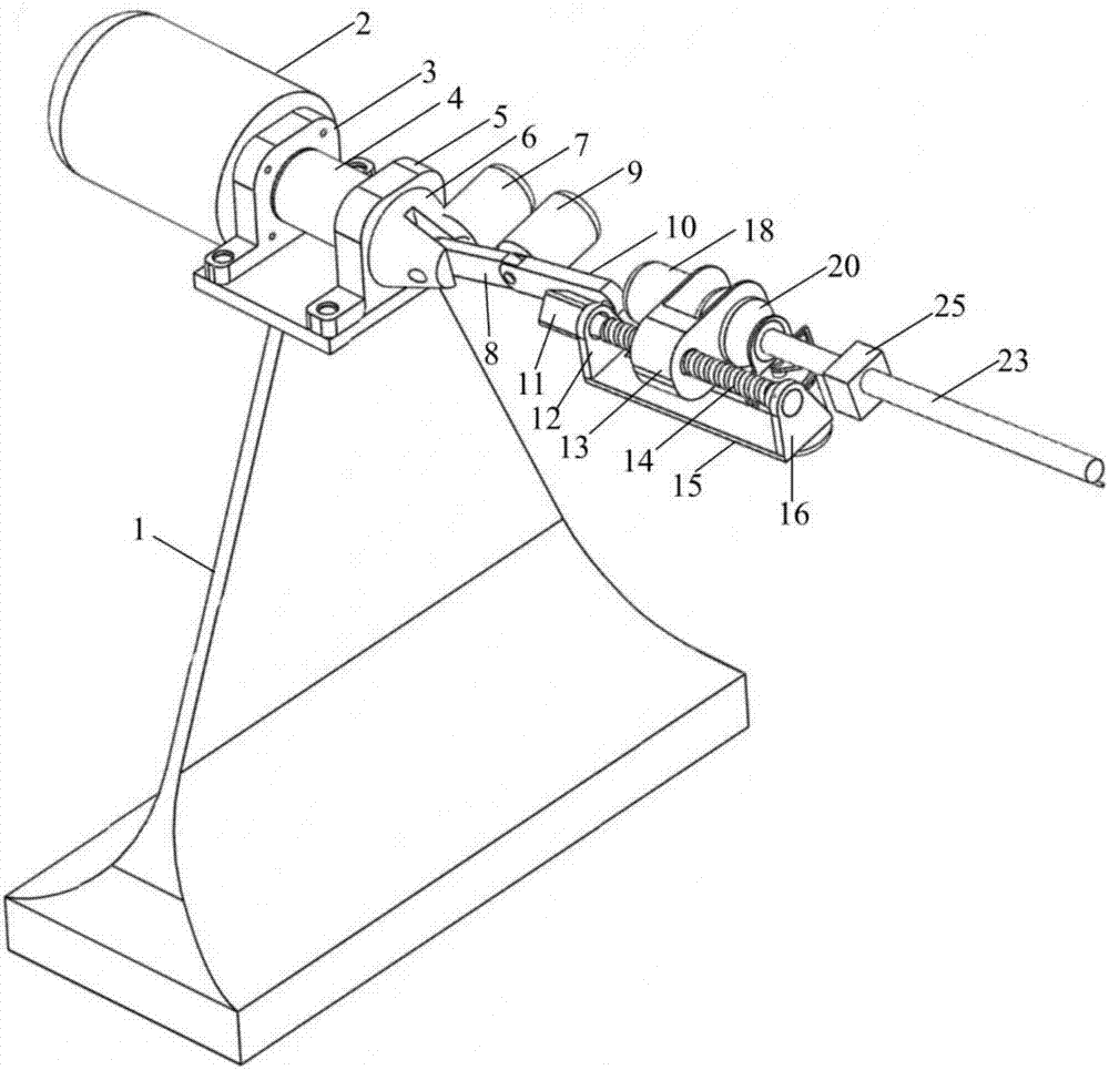 A mechanical arm for urinary surgery operation