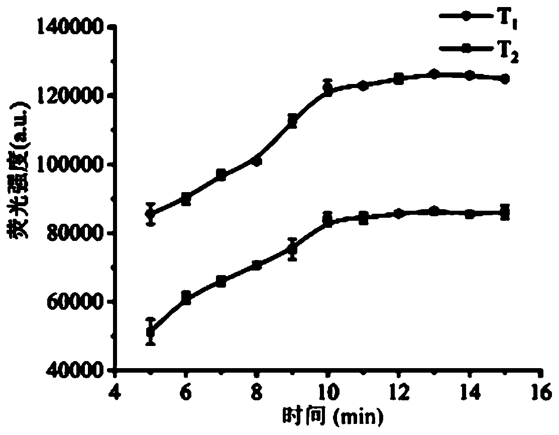 Zearalenone-vomitoxin double-channel immune quantitative test strip