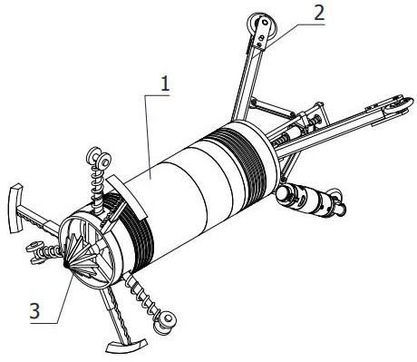 A high-efficiency pipeline dredging equipment for sewage treatment