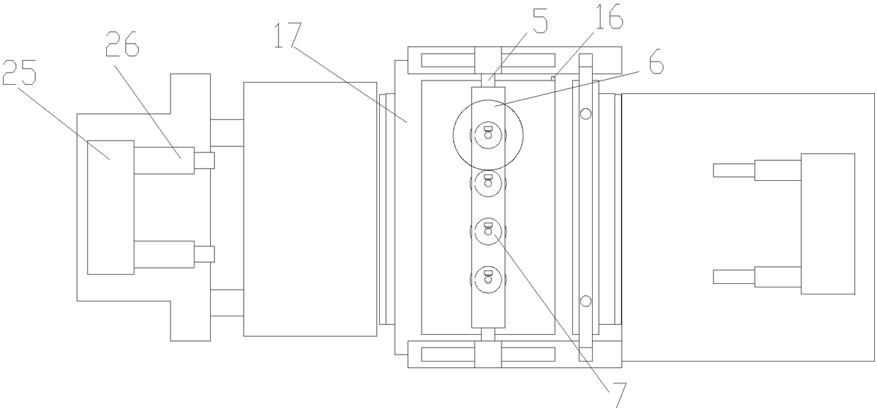 Seedling planting device having automatic feeding function