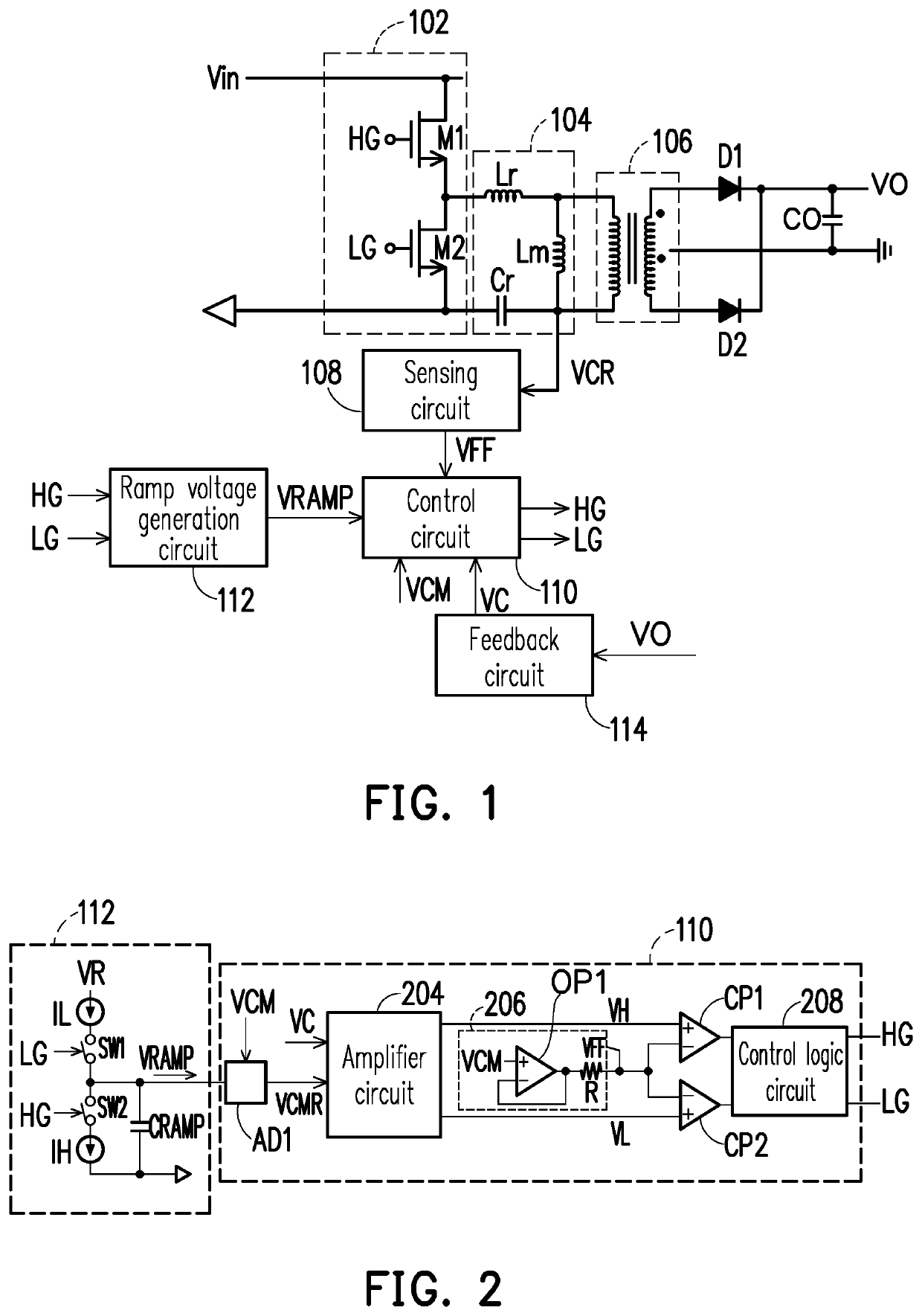 Llc converter circuit