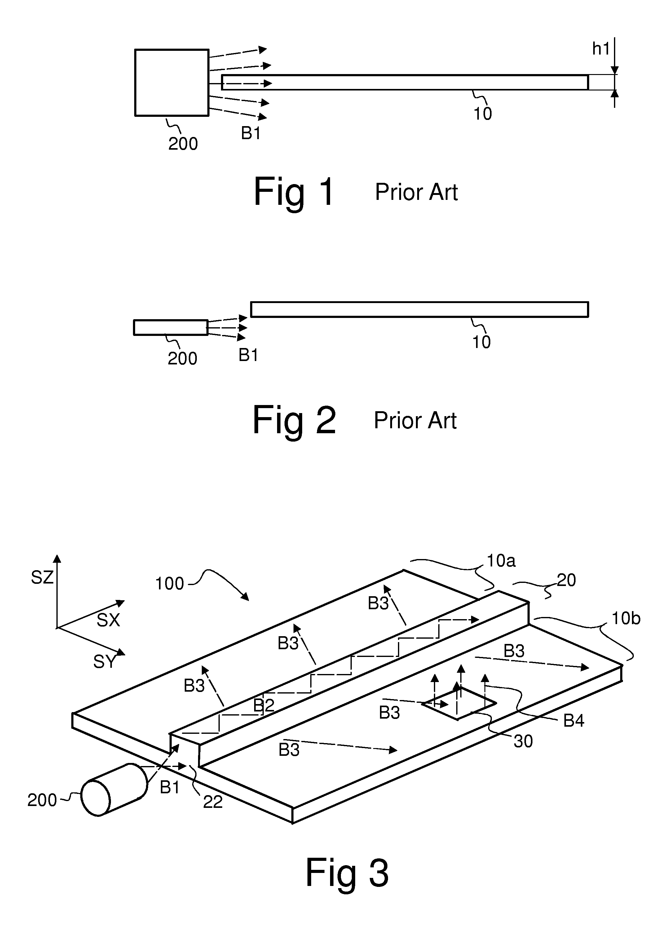 Method for coupling light into a thin planar waveguide