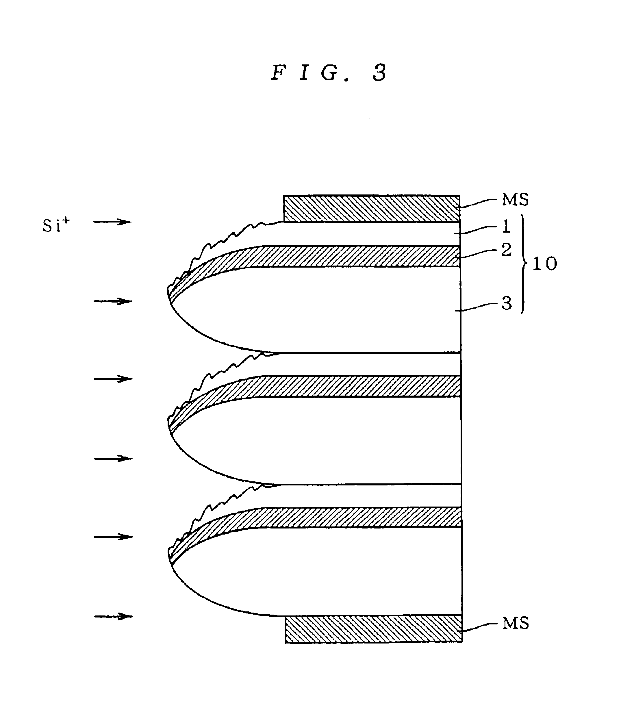 Semiconductor substrate with stacked oxide and SOI layers with a molten or epitaxial layer formed on an edge of the stacked layers