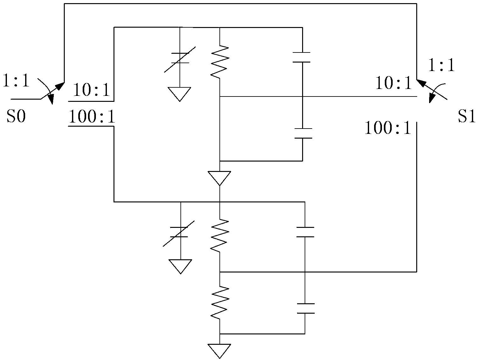Digital oscilloscope isolation channel circuit