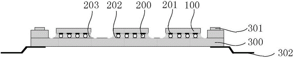 Circuit board with digital signal isolation circuit chip and packaging method