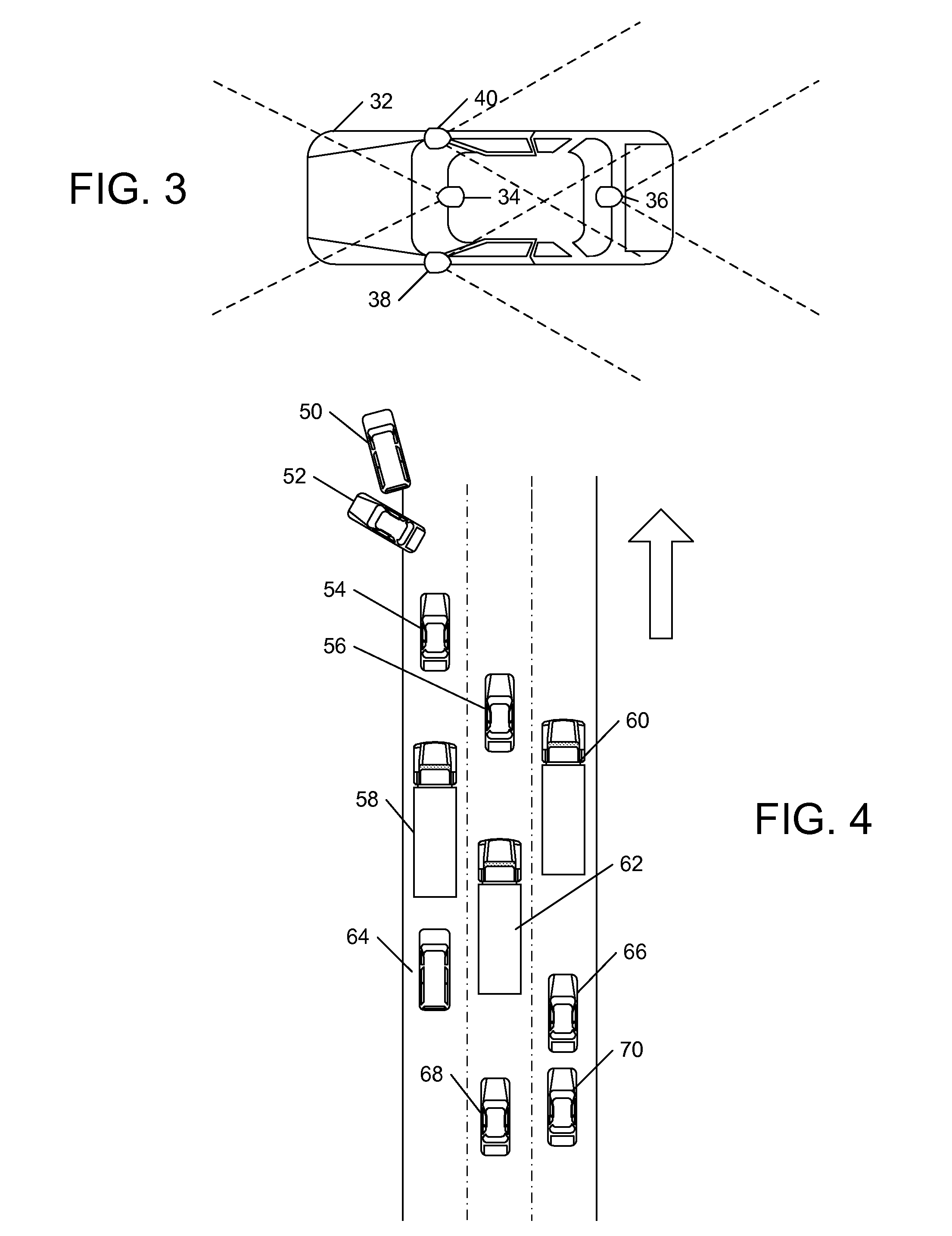 Guided video feed selection in a vehicle-to-vehicle network