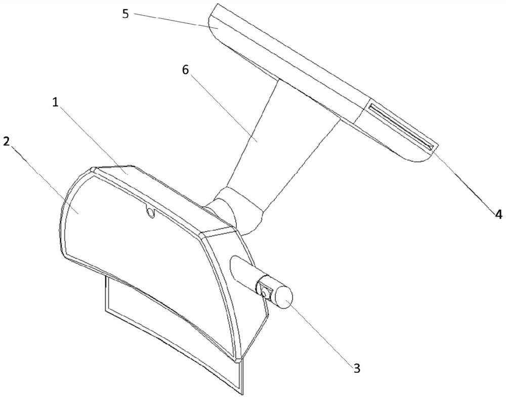 Rearview mirror based on Internet of Vehicles and system thereof