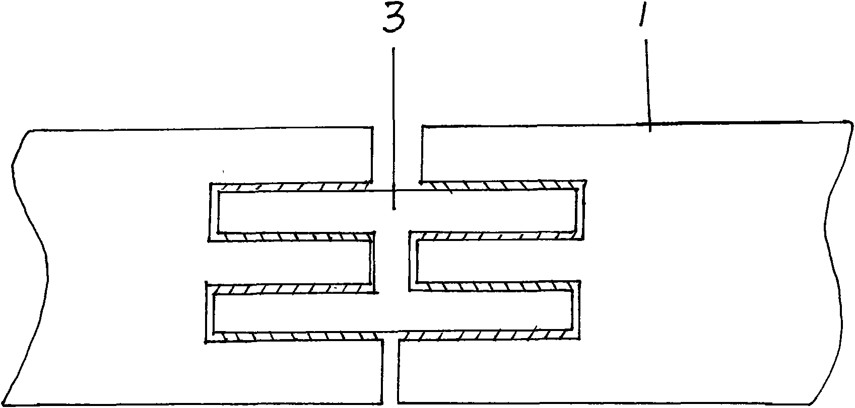 Tenon-free floor strip