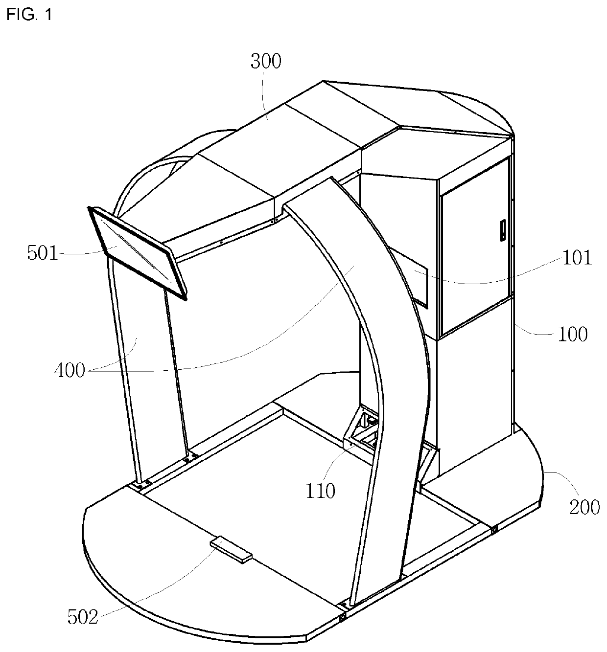 Virtual experience device for aviation leisure sports