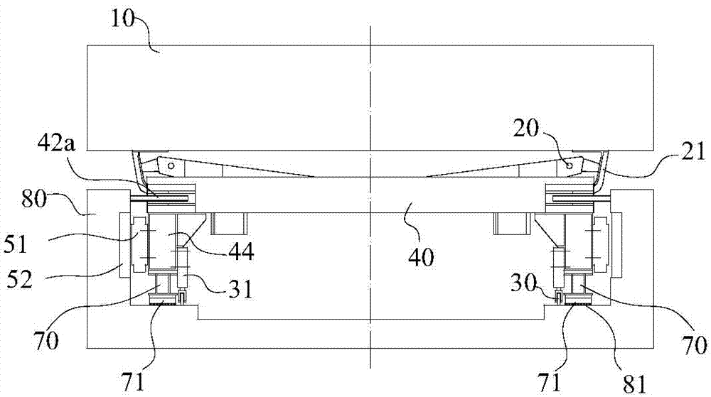 Air floatation train and track system