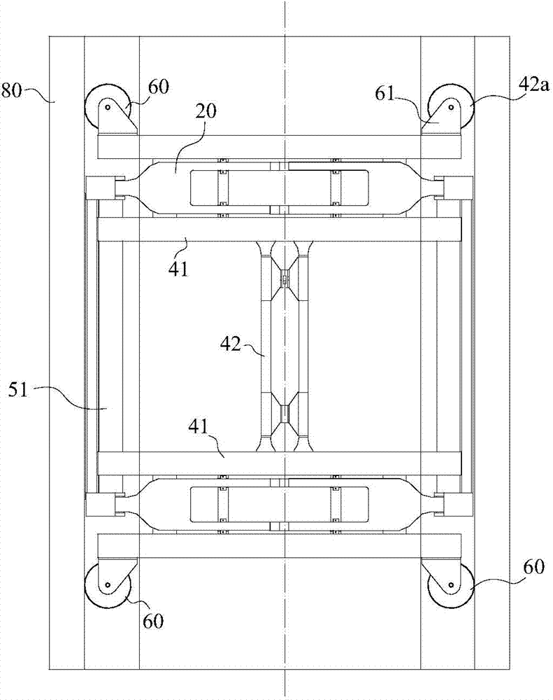 Air floatation train and track system