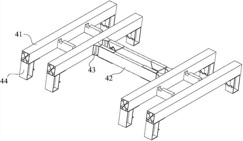 Air floatation train and track system