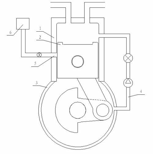 Suspension piston type cylinder component