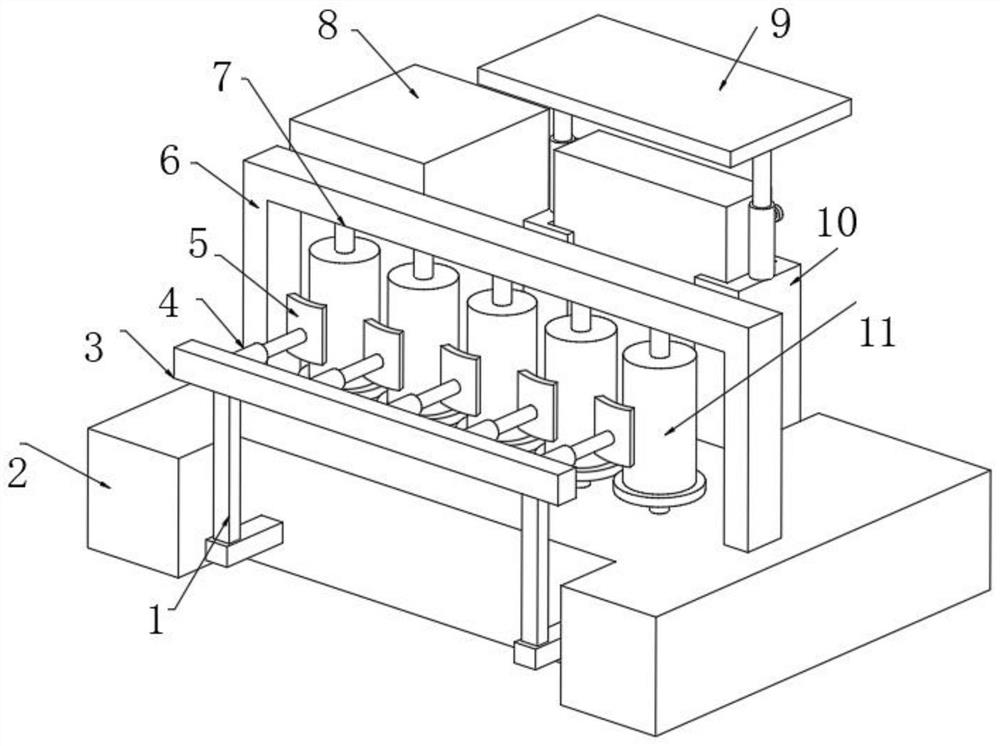 5G signal transmission device with protection structure