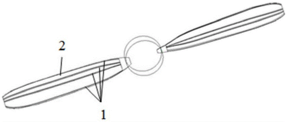 High-voltage transmission slip ring device for plasma flow control of propeller