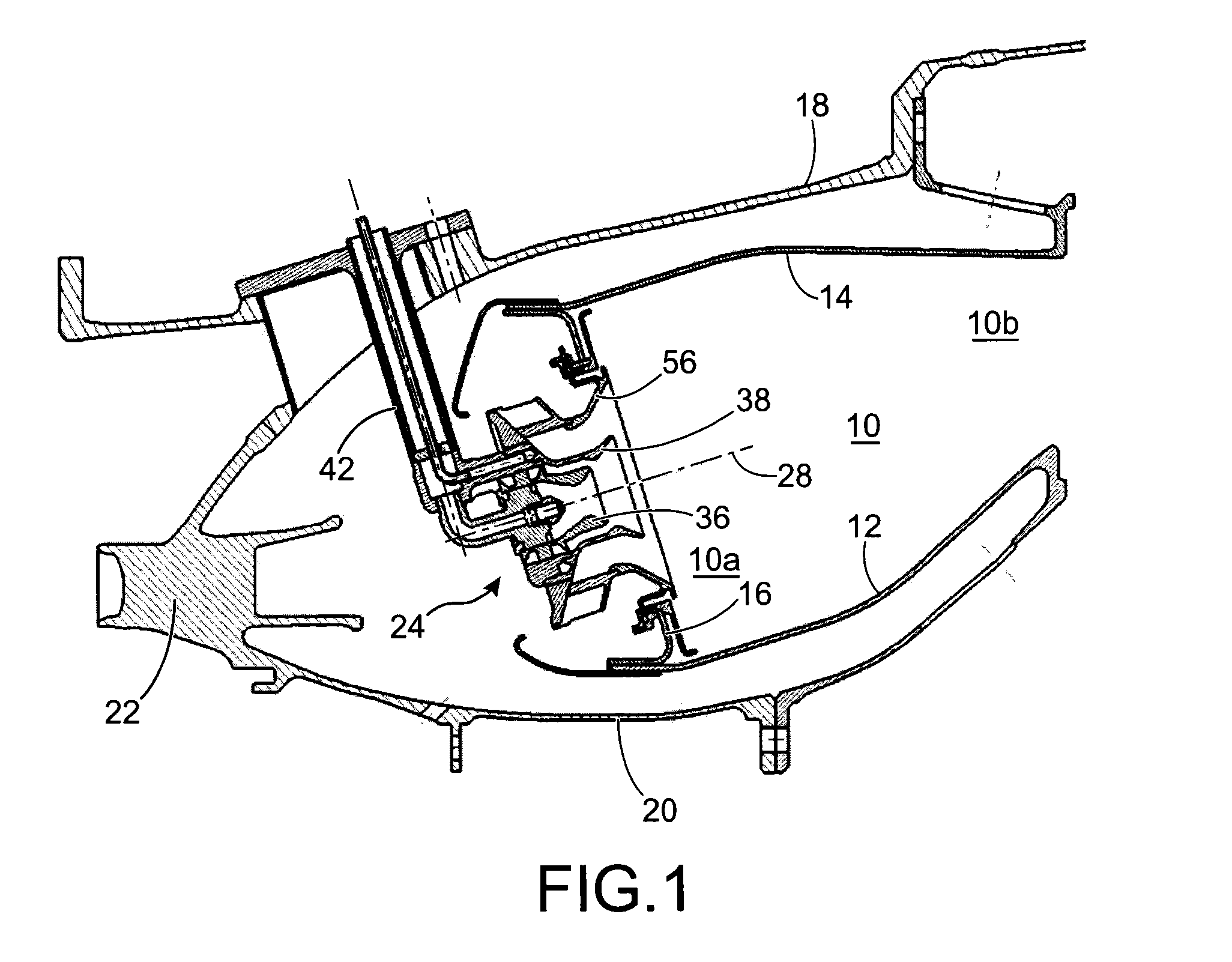 Injection system for a turbomachine combustion chamber, including air injection means improving the air-fuel mixture
