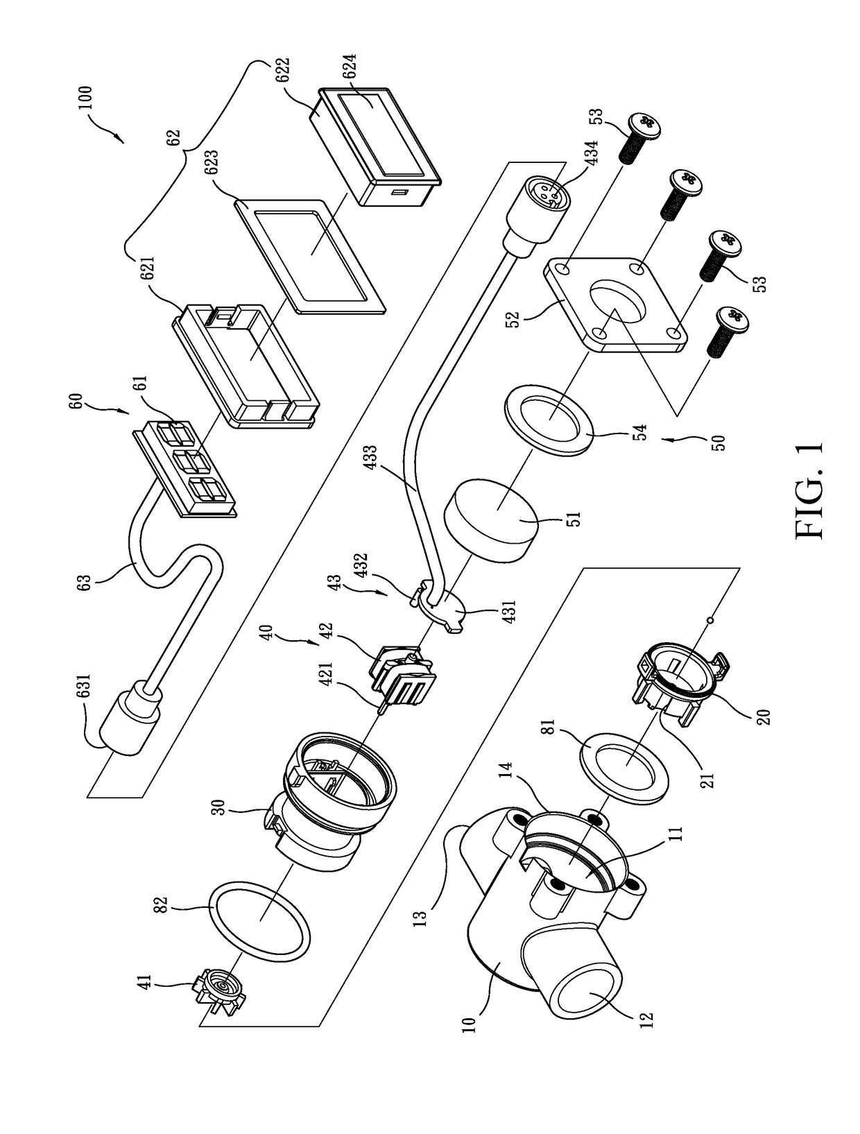 Water temperature detection valve