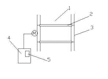 Singeing device for printing and dyeing