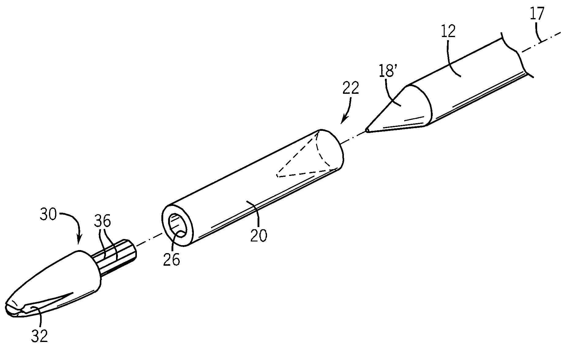 Nock adapter for bowfishing arrow
