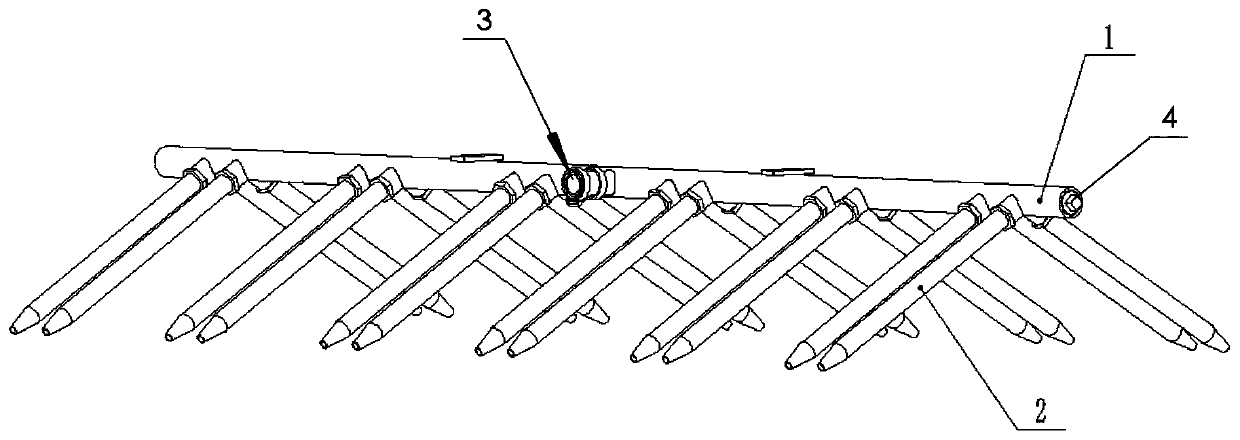 Multi-way anti-blocking grinding solution pipeline