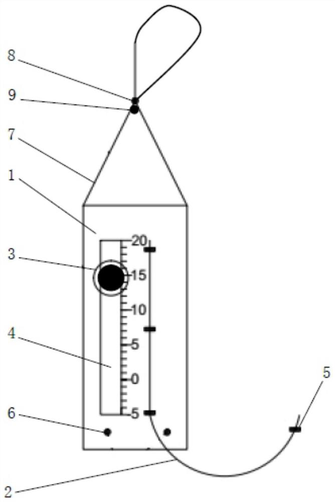 Device capable of adjusting height of ventricular drainage tube