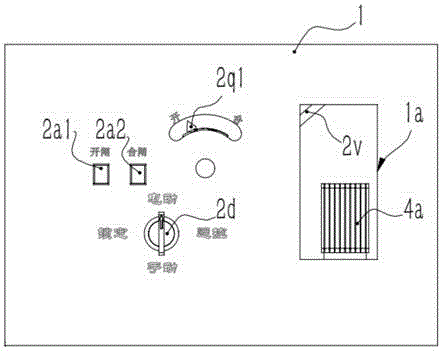 Visual grounding device for rail traffic