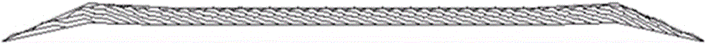 Pixel-method-based tire tread profiling twining method