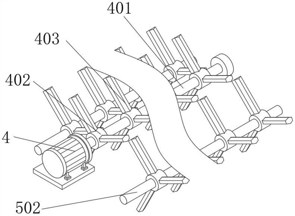 Continuous forced-mixing environment-friendly mortar production line