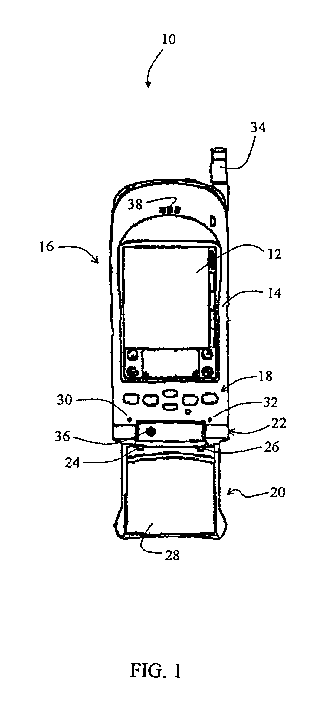System and method for providing back-lighting to a keypad