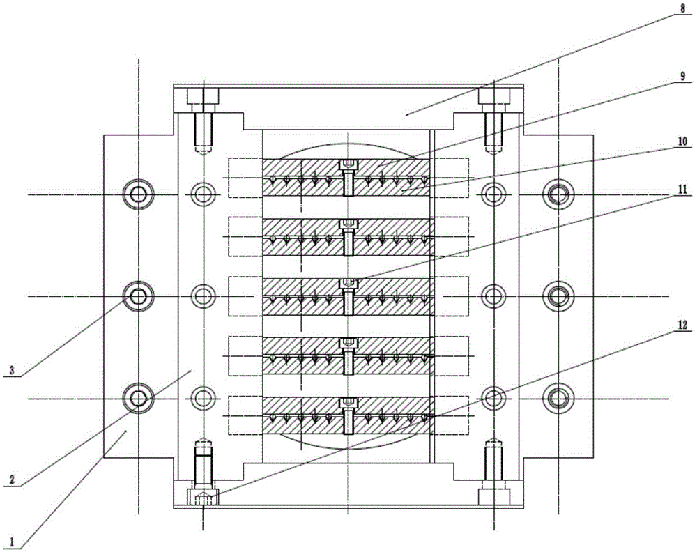 Extrusion-honing clamp for drill point