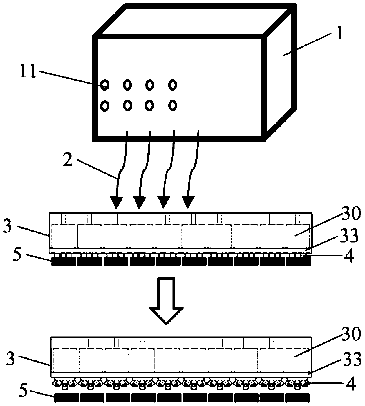 Stylized transfer device based on bionic structure