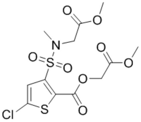 Preparation method of lornoxicam impurity