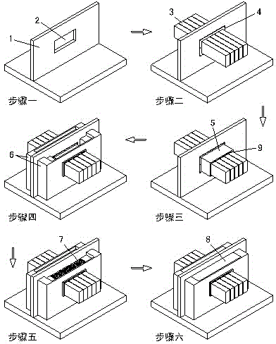 Method for passing aluminum bus through firewall in aluminium electrolysis workshop and structure