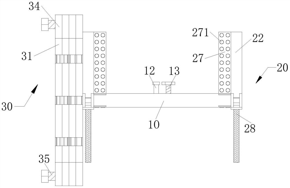 Construction engineering foundation pit supporting steel formwork