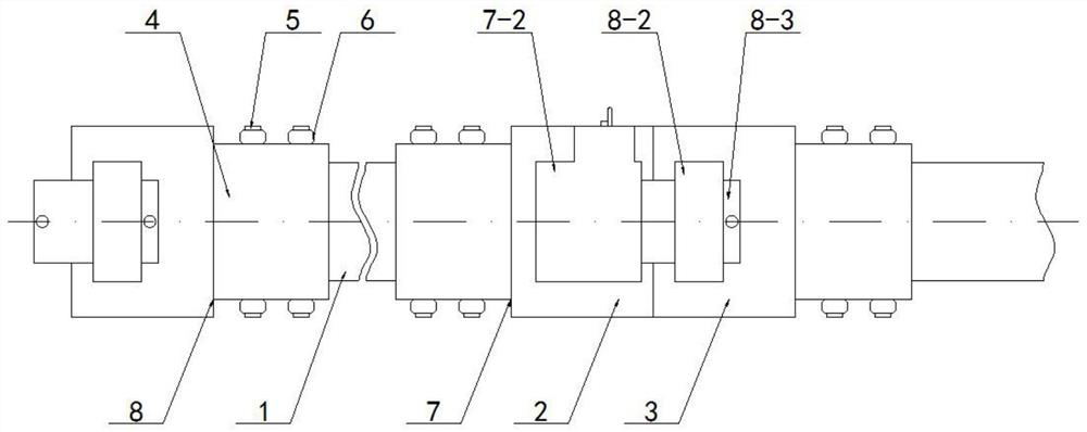 Supporting rod convenient to install and used for dance of dragon and lion