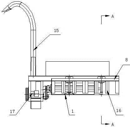 A green belt trimmer with a recovery device