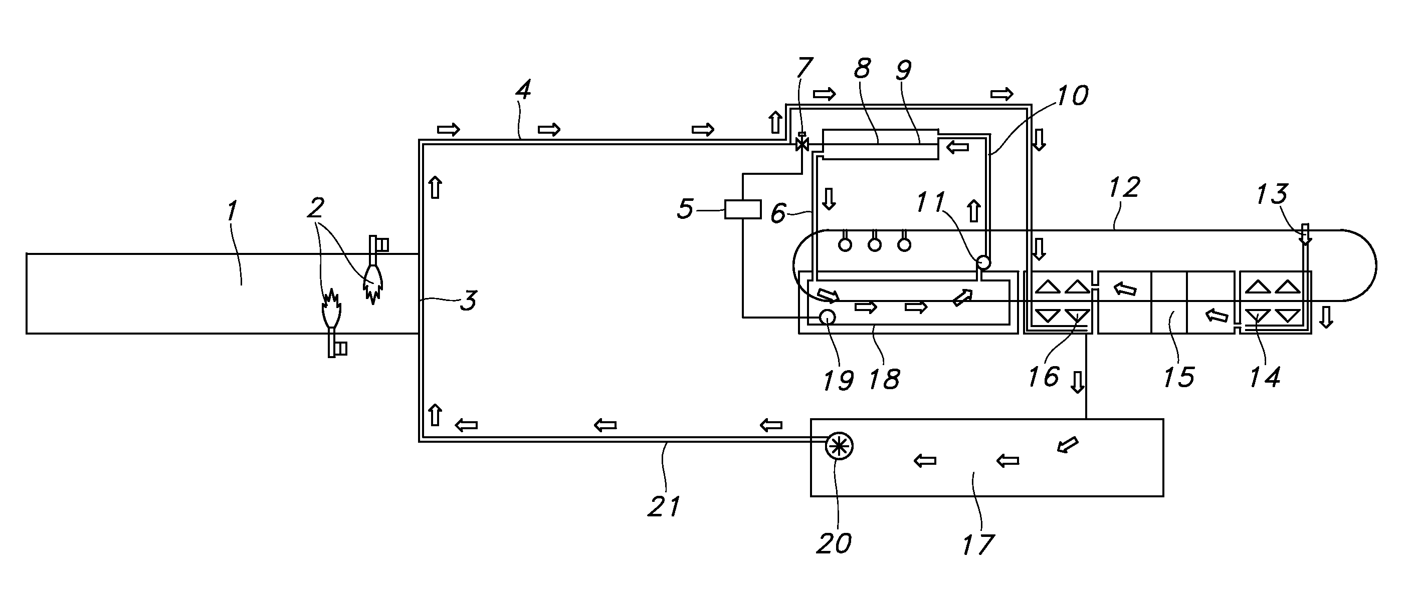 System, method and apparatus for recycling quenching medium