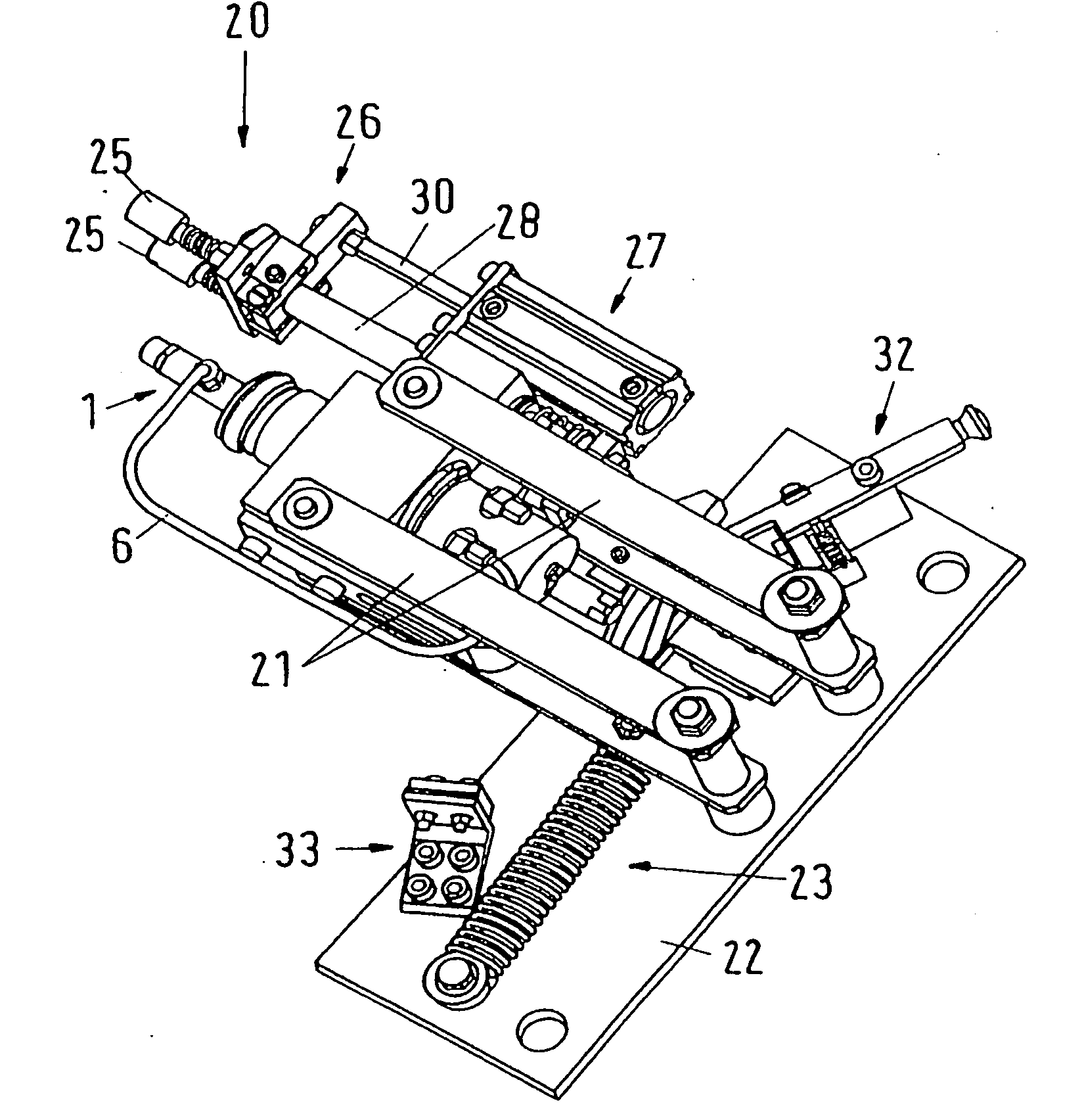 Lubricating device and lubrication apparatus comprising said device