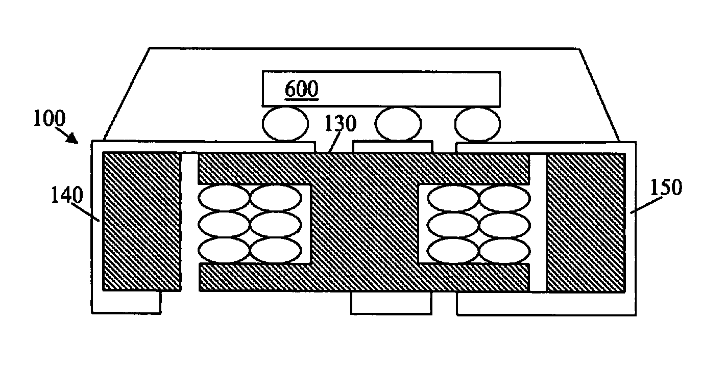 Semiconductor power device having a stacked discrete inductor structure