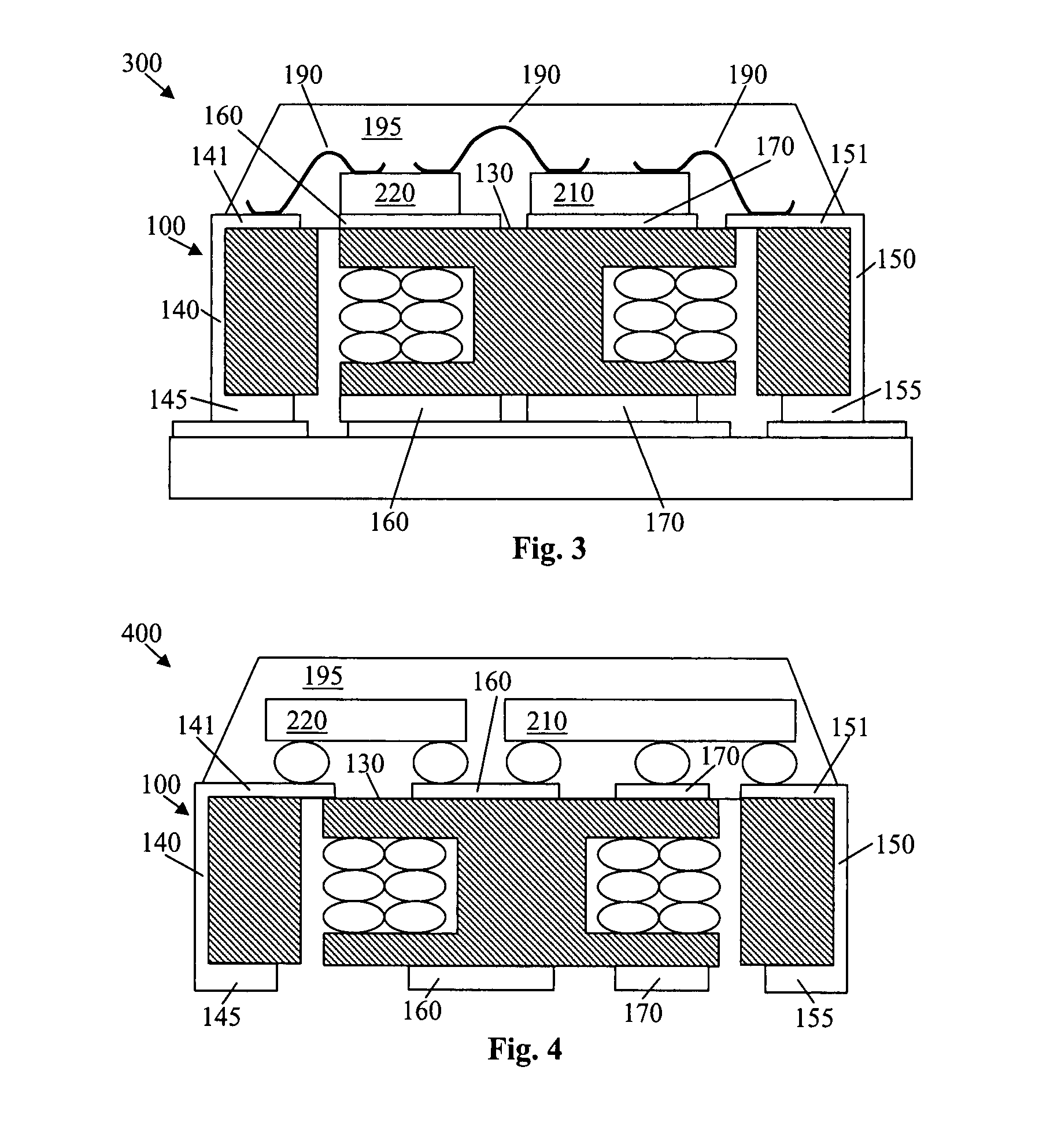 Semiconductor power device having a stacked discrete inductor structure