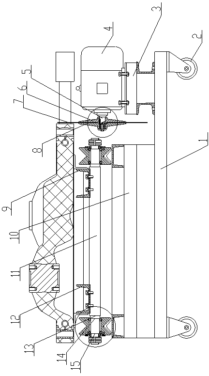 Gate cutting device