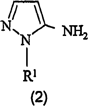 Preparation of 4,5-diamino-1-(substituted)-pyrazole and acid addition salts thereof