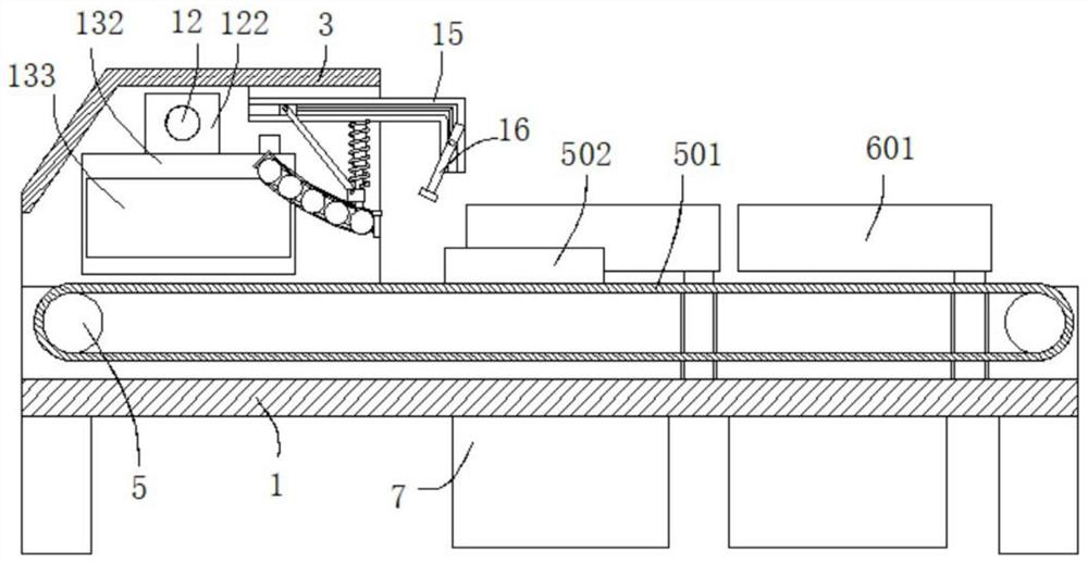 Intelligent logistics sorting device based on Internet of Things and using method thereof