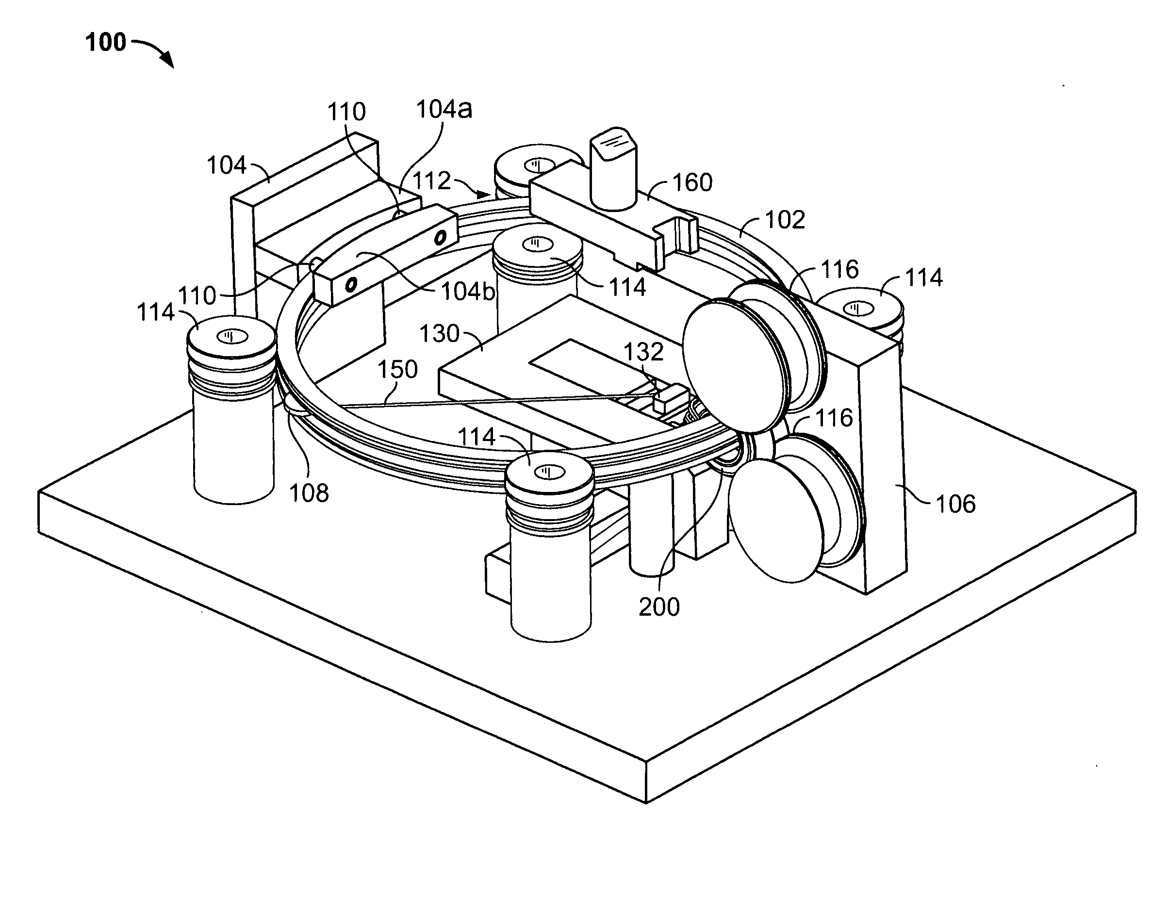 Magnetic core winding method