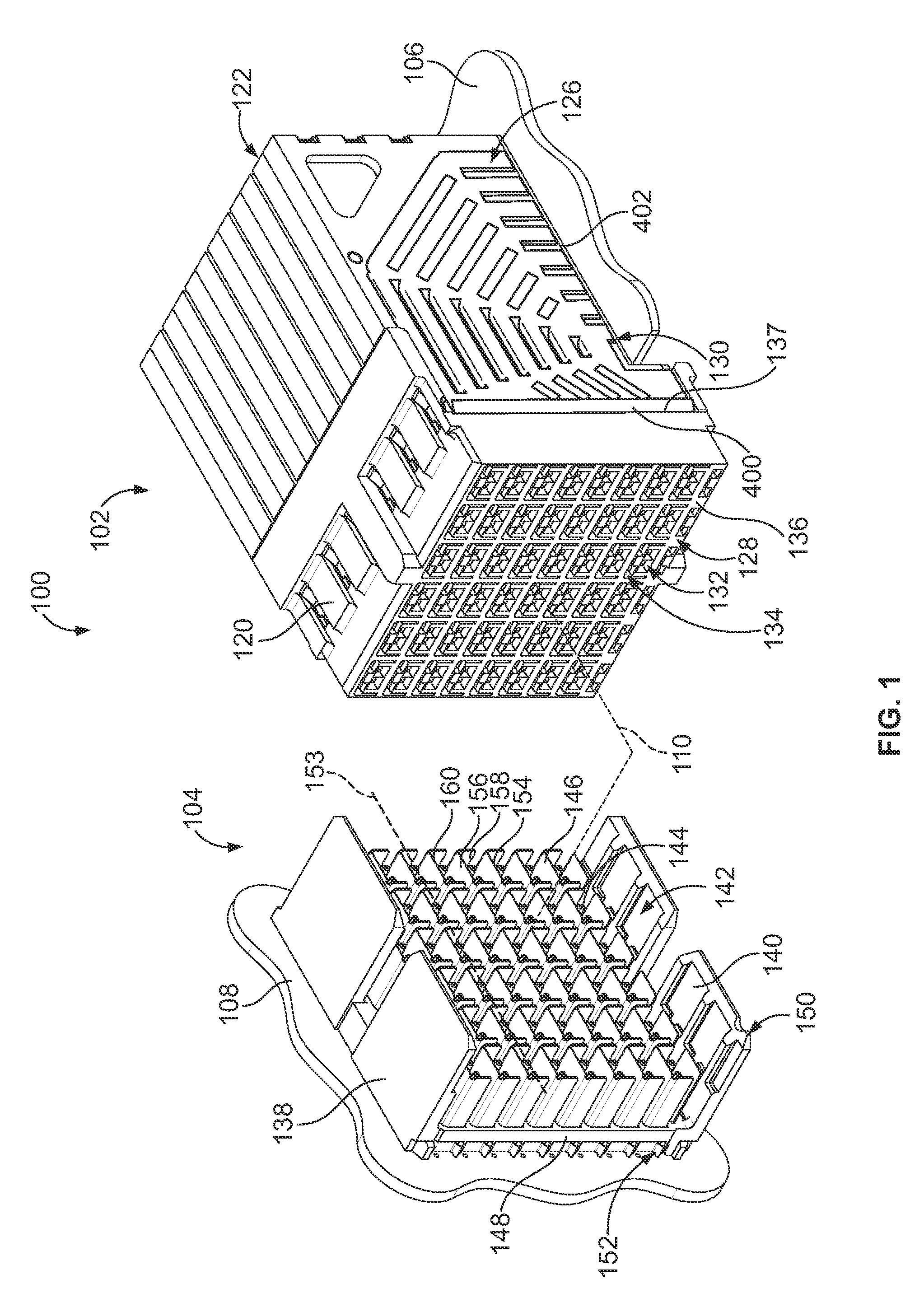 Receptacle assembly