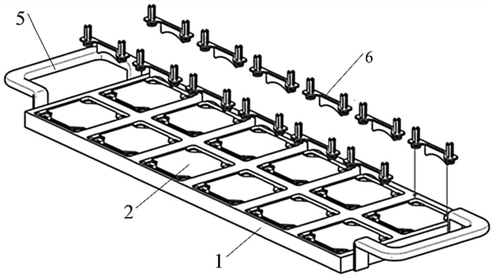 Fan module device convenient to mount and dismount and dismounting method