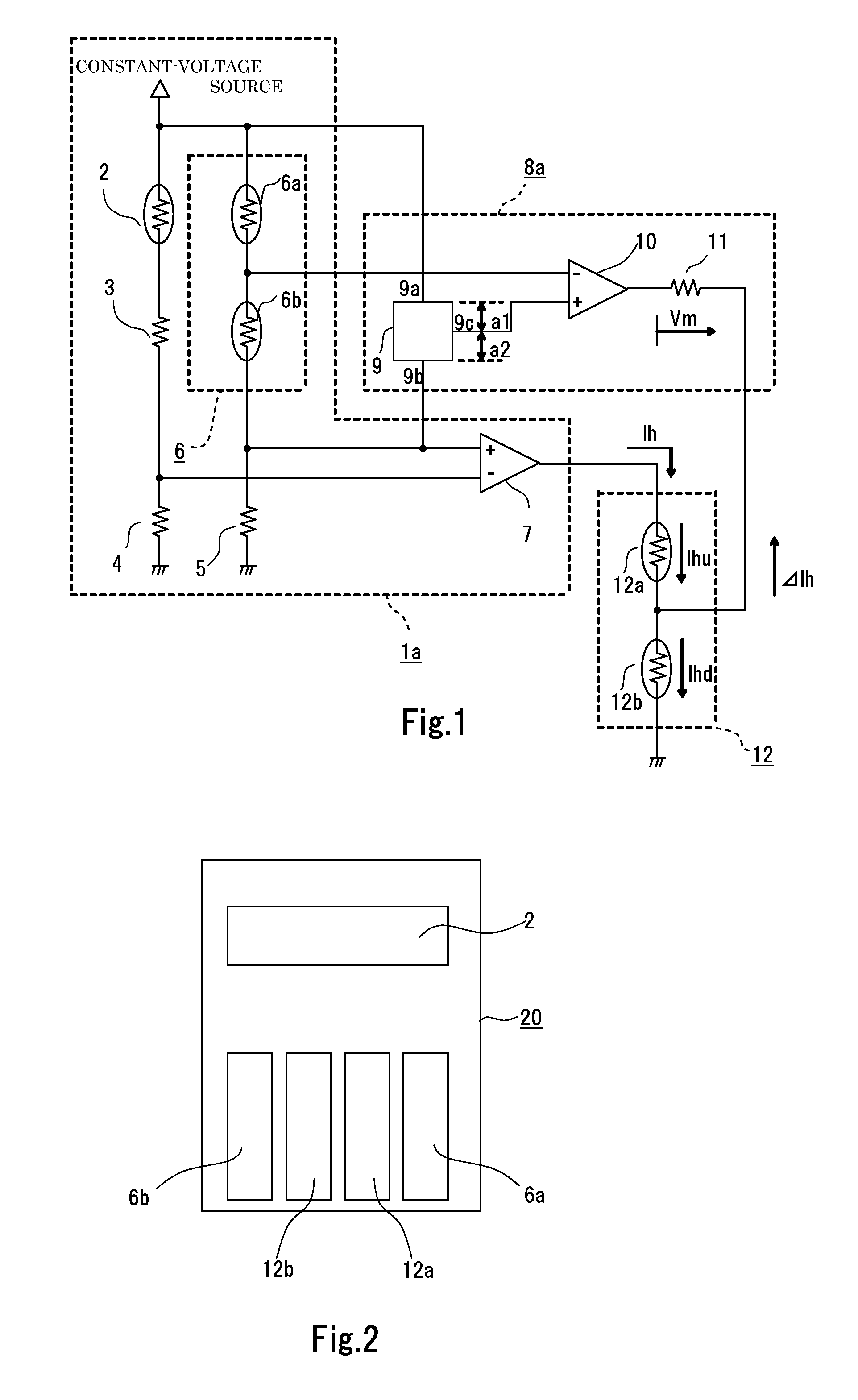 Flow sensor and control system of internal combustion engine