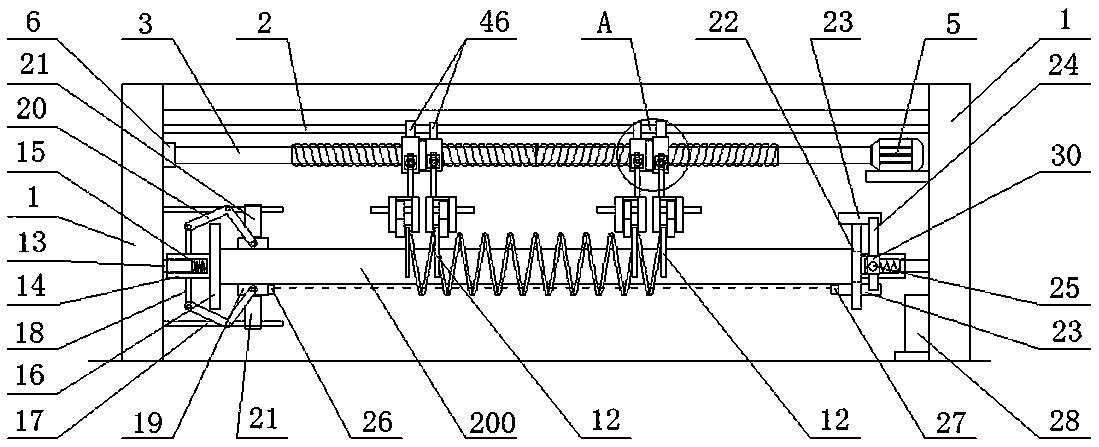 Steel wire pre-forming measuring rod and application method thereof